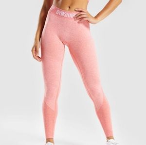 Gymshark Flex Leggings Peach Coral